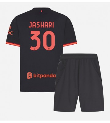 AC Milan Ardon Jashari #30 Replika Tredje Tröja Barn 2026-27 Kortärmad (+ Korta byxor)